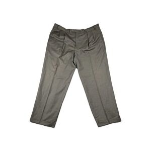 Lauren Ralph Lauren Pants‎ Mens 42x32 Brown Pleated Cuffed Straight Dress